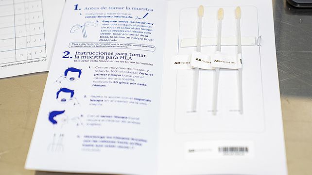 Entre Ríos sumó el hisopado bucal como método alternativo para el registro de posibles donantes de médula ósea