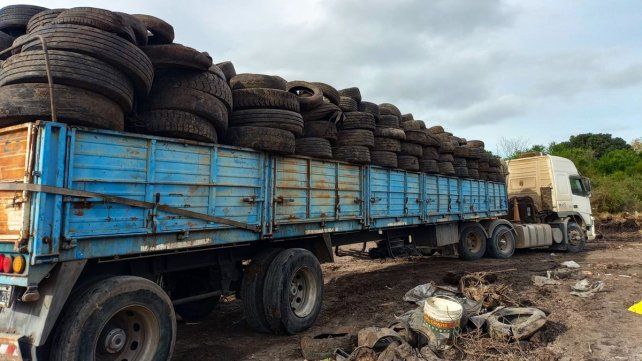 El Municipio de Concepción del Uruguay trasladó 260.460 kilogramos de cubiertas para su disposición final en Ceamse