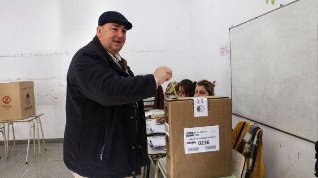 Votación del intendente Juan Pablo Poletti
