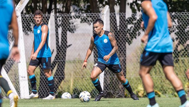 Uvita Fernández hizo los dos goles de Belgrano ante Defensa y Justicia. El Pirata debutará en el Apertura ante Central en el Gigante.