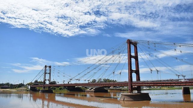 Prefectura midió el lunes al mediodía en Santa Fe 1