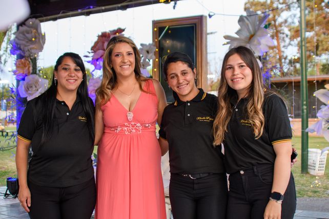 Jesica Vera, Claudia Pujato, Rita Ramirez y Candela Quiroz