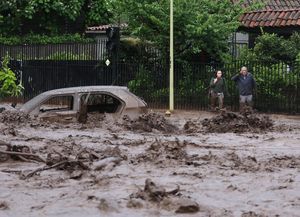 Las impactantes imágenes del aluvión en Chile