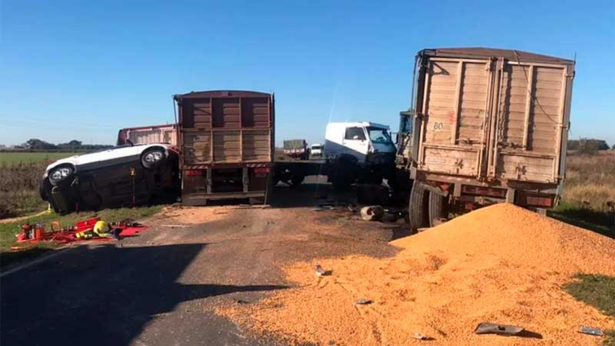 Dos mujeres fallecieron en un siniestro vial sobre ruta 14