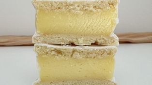 Alfajores de lemmon pie o cheesecake