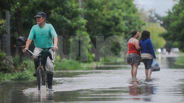 Se renovó el alerta por lluvias fuertes que abarca a la ciudad de Santa Fe
