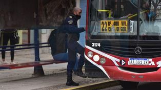 En el primer día con colectivos solo hubo 7.744 pasajeros