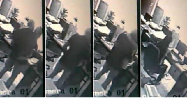 Las imágenes que les costaron el puesto de trabajo al gerente de la cooperativa de Brinkmann.&nbsp;