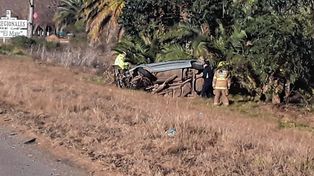Autovía Artigas: hombre falleció tras chocar su auto contra un árbol
