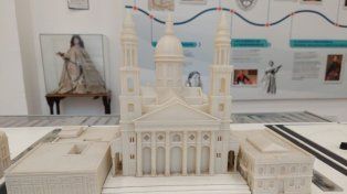 Maqueta expuesta en el museo