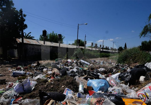 De todo. En Lisandro de la Torre y las vías hay mucha acumulación de basura; además los yuyos están muy altos / Foto: José Busiemi - Uno Santa Fe