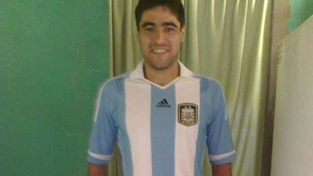 Diego Armando Pesoa vuelve a vestir la camiseta de la Selección Nacional de amputados