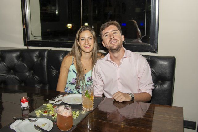 Carla Bonetto y Gonzalo Santisteban