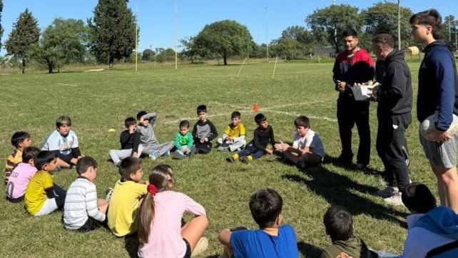 En Capibá RC apuestan a impulsar el rugby de base.