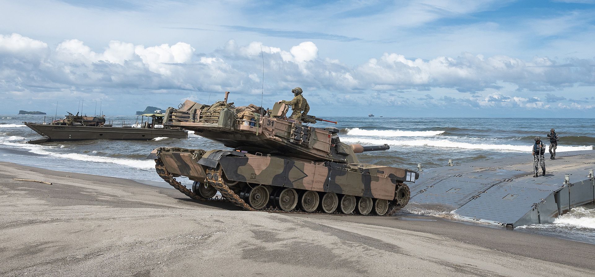 Ejercicio de asalto anfibio combinado a gran escala entre Filipinas y Australia, el viernes 25 de agosto de 2023 , en una base naval en San Antonio, Zambales, Filipinas. (Riley Blennerhassett/Departamento de Defensa de Australia vía AP) Ejercicio de asalto anfibio combinado a gran escala entre Filipinas y Australia, el viernes 25 de agosto de 2023 , en una base naval en San Antonio, Zambales, Filipinas. (Riley Blennerhassett/Departamento de Defensa de Australia vía AP)