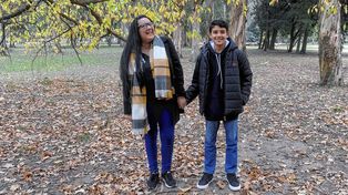 Maiten Grilli (32) y su hijo Tomás Saleski (12) viven en la ciudad de Berisso y les diagnosticaron  síndrome de Tourette.