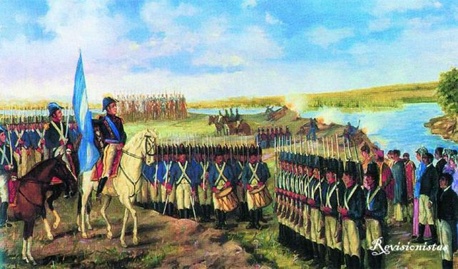 Oleo de Manuel Belgrano