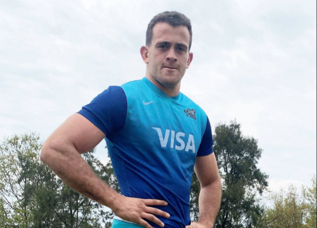  El back rosarino Emiliano Boffelli trabaja junto a Los Pumas en Uruguay pensando en el Rugby Championship 2020.