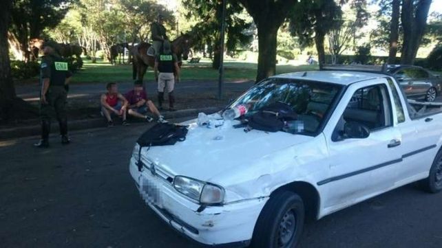 Los dos hombres fueron detenidos con más de 100 dosis de LSD en el Parque Independencia.&nbsp;