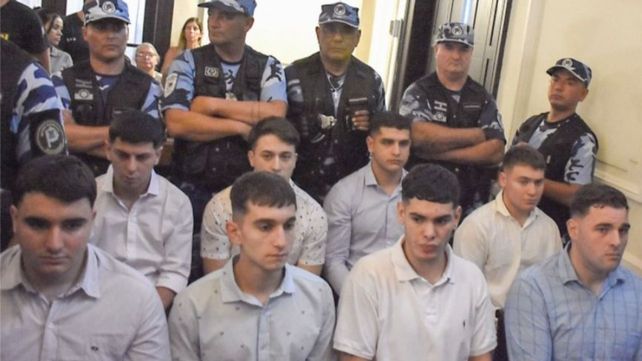 Cinco de los jóvenes fueron condenados a prisión perpetua