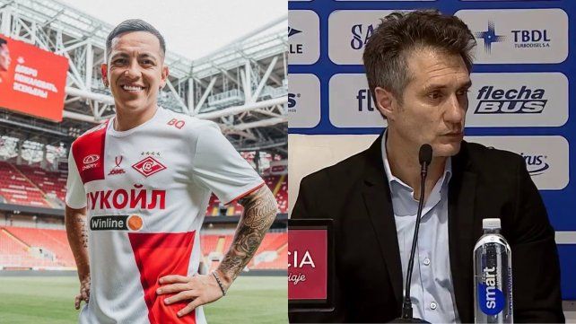 El futbolista Ezequiel Barco insultó a Guillermo Barros Schelotto en su presentación en Vélez.