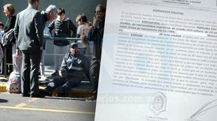 Se conocieron detalles de la agresión a un inspector este lunes en calle Santa Fe