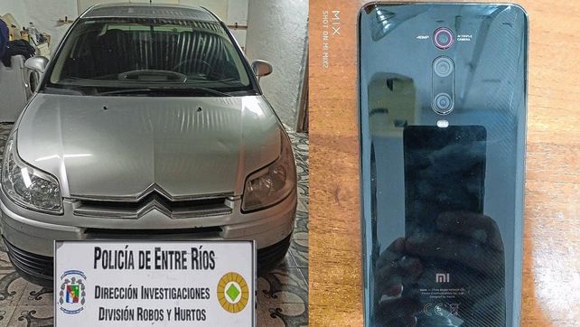 Los allanamientos buscan desarticular bandas que se tirotean en Paraná. El auto habría sido utilizado para un ataque a balazos.