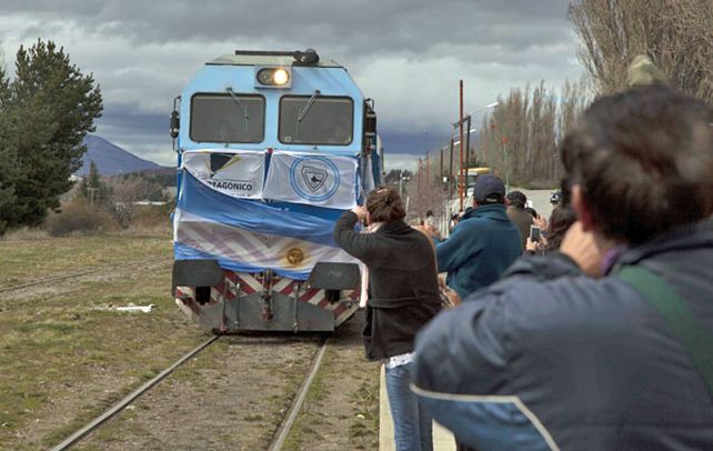 Festejo. Vecinos de Bariloche