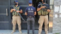 El domicilio del exjefe policial Marcelo Villanúa allanado este sábado en horas de la mañana. El domicilio del exjefe policial Marcelo Villanúa allanado este sábado en horas de la mañana.