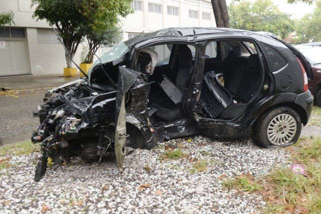 En el siniestro vial ocurrido el 20 de marzo en zona sur