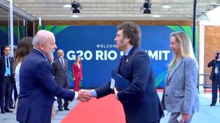 El presidente de Brasil Lula Da Silvio recibió con extrema frialdad a Javier Milei en el inicio de la cumbre del G20 que se desarrolla en Río de Janeiro.