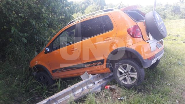 Siguió de largo y terminó en una zanja