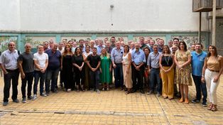 Dirigentes de once partidos de la oposición santafesina protagonizaron el acto fundacional de la nueva alianza.&nbsp;