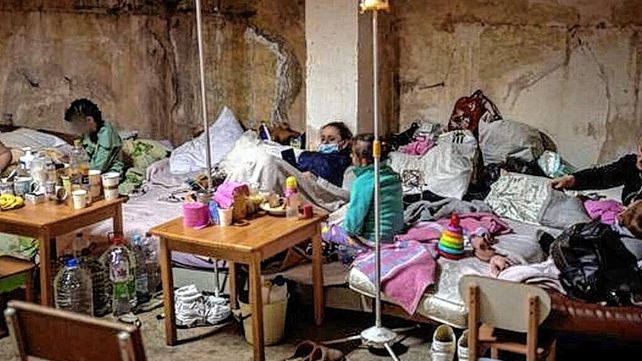 Las instalaciones médicas también fueron atacadas en Ucrania