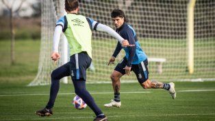 Nacho Malcorra en la práctica canalla.