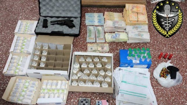 Operativo federal expuso circuito ilegal de fentanilo y propofol con origen en Entre Ríos