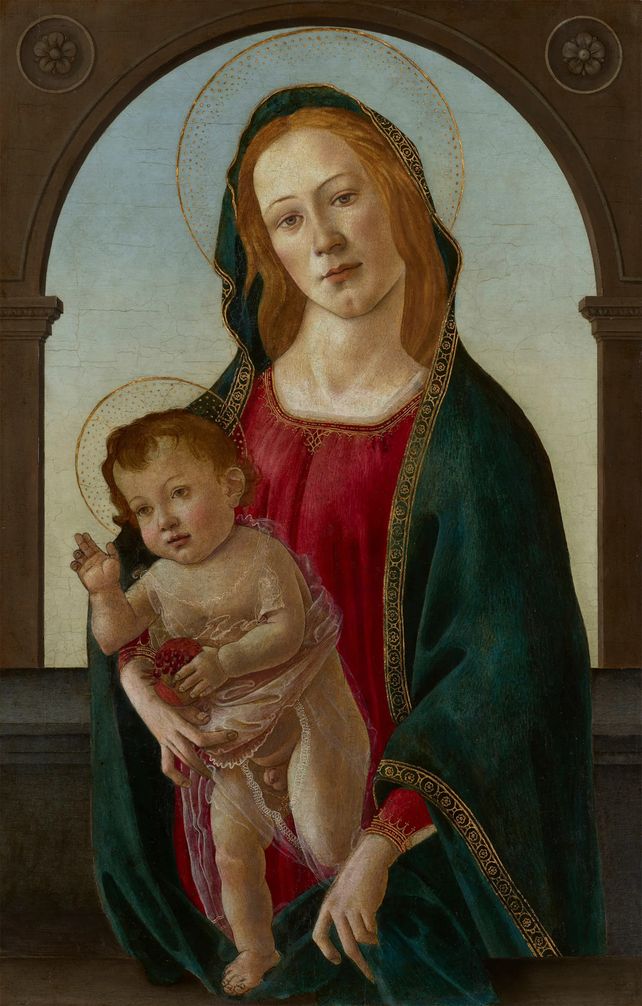 Una obra de Botticelli es redescubierta en el Museo Nacional de Gales