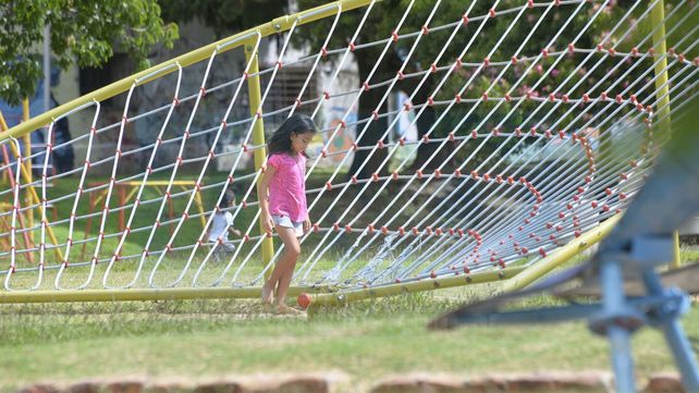 Tras días inestables climatológicamente, muchas familias salieron de sus casas a disfrutar del aire libre