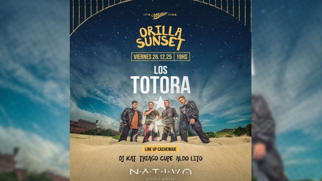 Los Totoras despiden el año en Santa Fe con una fiesta inolvidable