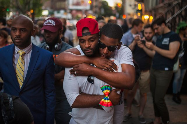 Duelo. Dolor en Nueva York. La comunidad gay fue acompañada por la gran mayoría de la sociedad estadounidense.