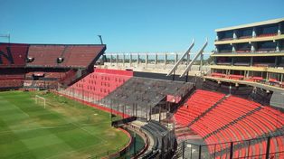 Colón acelera los trabajos para la colocación de la bandeja en la cabecera sur