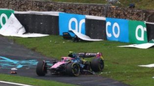 Colapinto se despistó en el inicio y quedó fuera de la Sprint en Brasil