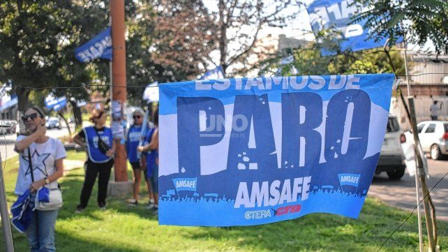 Amsafé de paro en Santa Fe