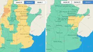 SMN emitió alerta amarillo por tormentas para viernes y sábado