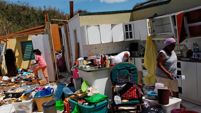 Impactantes imágenes de Puerto Rico después del paso del huracán Maria