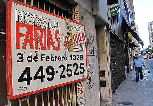 Complicación. Hay más de 1.500 locales cerrados en el macrocentro.