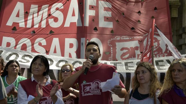 Las mociones que vota Amsafé Rosario