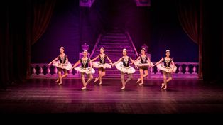 Troupe. Más de 40 bailarinas en escena, de entre 12 y 20 años, desplegarán su talento ante el público.