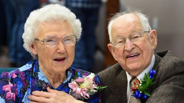 Se llaman Irma y Harvey y están casados hace 75 años
