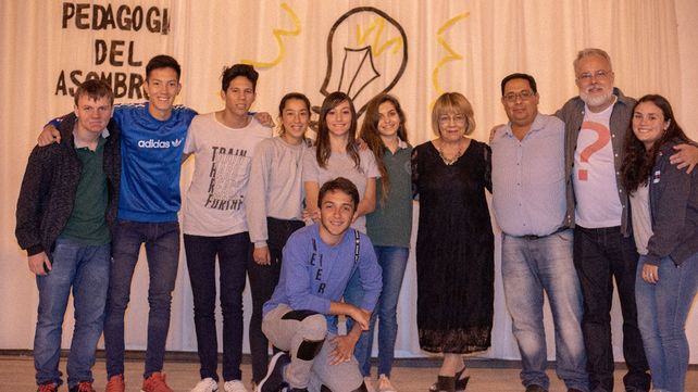 Superación. Hace poco la comunidad educativa se capacitó con el especialista Hernán Aldana Marcos.